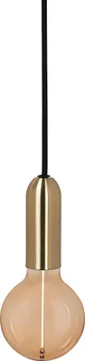 Produktbild von OSRAM Vintage 1906® Pendelleuchte ROUND E27, gold, max. 25W (LED 15W), E27 Sockel, runder Baldachin, Innenraum-Pendelleuchte, Kombination mit 1906 Vintage-Lampen, Kombination mit smarten Lampen