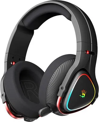 Produktbild von A4TECH Kopfhrer Bloody MR710 Schwarz (BT5.3+2,4G+Wired)