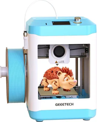 Produktbild von M1 Mini 3D Drucker, 3D Drucker für Anfänger, Doppelantrieb Direktantrieb-Extruder-3D-Drucker 250 mm/s für 3D Printer mit Farbbildschirm, DREI Kühlventilatoren, Filamentbrucherkennung