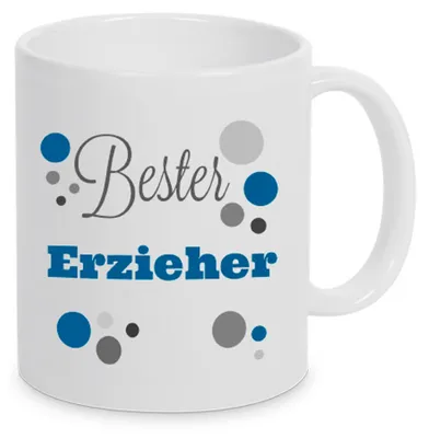 Produktbild von TassenKing - Bester Erzieher - Tasse - Kaffeebecher - Tasse mit Spruch