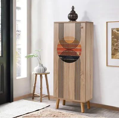 Produktbild von Skye Decor, Vegas - S 926, Schuhschrank, Sonomo, 100 % MELAMINBESCHICHTETE SPANPLATTEN, 50 x 38 x 135 cm
