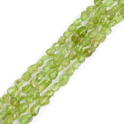 Immagine prodotto di Collana di perline di peridoto verde per la creazione di gioielli fai-da-te