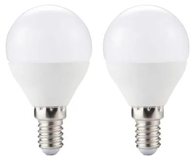 Produktbild von Kobi E14 LED Kugellampe 6W 470lm 4000K 230V 2 Stück