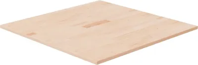 Obrázok produktu pre Štvorcová stolová doska 70x70x1,5 cm neošetrený masívny dub
