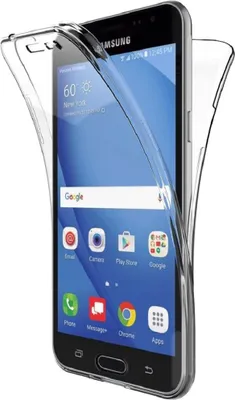 Produktbild von Full Cover Für Samsung Galaxy J3 2016 Silikon 5,0" TPU 360° Transparent Schutzhülle