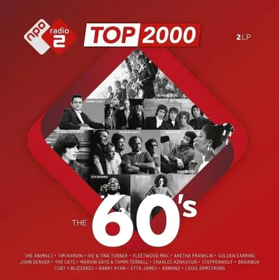 Produktbild von Various Artists - Top 2000 - The 60's (Almost Pink Coloured) (180 g) (2 LP)