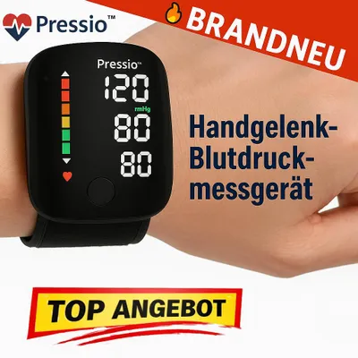 Produktbild von PRESSIO™ – Digitales Blutdruckmessgerät fürs Handgelenk - Das Original!