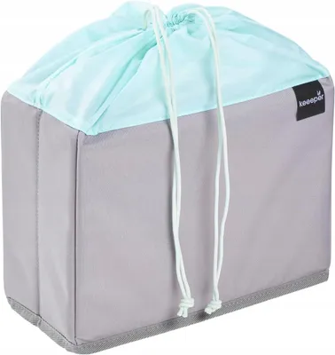 Produktbild von keeeper Obst- & Gemüsetasche "nea" 9 Liter grau/aquamarine