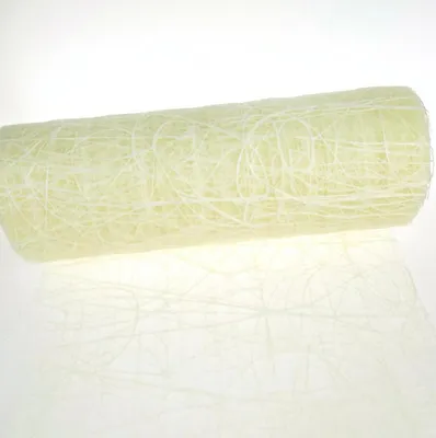 Produktbild von Dekoweb® Tischläufer - helles Pastellgelb - 300mm - 5m - - 54-300-5-012