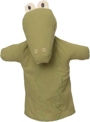 Produktbild von Egmont Toys Handpuppe Krokodil 29x17x6 cm