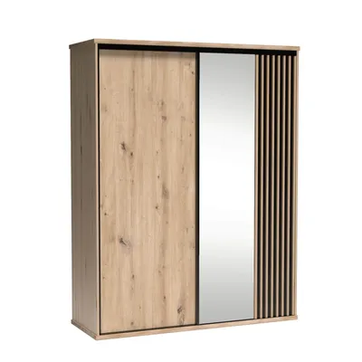 Image de Armoire AIMY - largeur 179 cm, chêne artisan