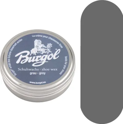 Produktbild von Burgol Schuhwachs  - Schuhpolitur für Hochglanz und Schutz - 100ml -  (000) Schwarz
