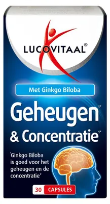 Produktbild von Lucovitaal Gedächtnis & Konzentration (30 Kapseln)