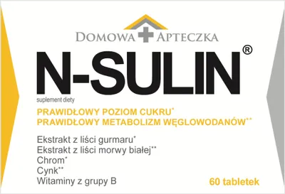 Zdjęcie produktu dla N-Sulin, 60 tabletek