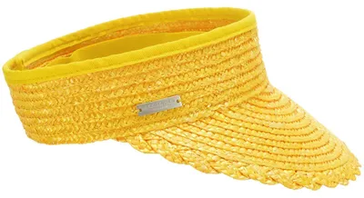 Productafbeelding van Seeberger modieuze strooizonnehoed met klittenbandsluiting, goudkleurig, maat: one size