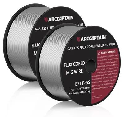 Produktbild von 0,8 mm MIG-Schweißdraht, 2 kg, E71T-GS, ohne Schutzgas