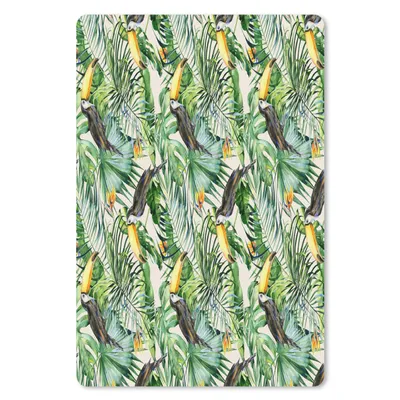 Produktbild von MuchoWow® Mauspad Mousepad Paradiesvogelpflanze - Tukan - Tropisch 18x27 cm - Mousepads - Maus Mat - Pad - Mausunterlage