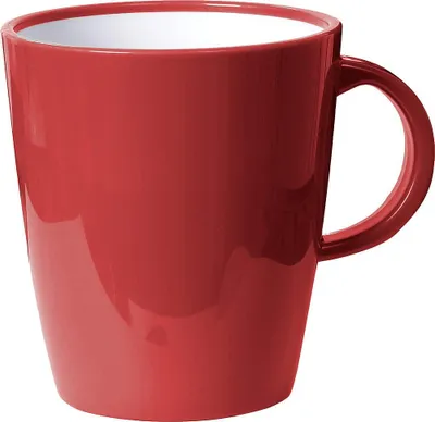 Kaffeebecher 30 cl, Rot, Kunststoff, stoßfest, -10 bis +90 °C