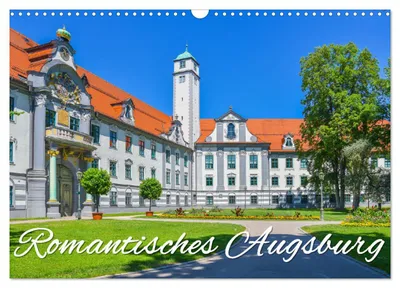 Produktbild von Romantisches Augsburg (Wandkalender 2027 DIN A3 quer), CALVENDO Monatskalender