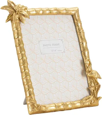 Produktbild von Mauro Ferretti Wandspiegel Tolosa Weiß Gold Ø 80 cm