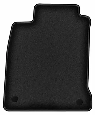 Immagine prodotto di Tappetino guidatore in moquette per Renault Laguna III 2007-2015 (liftback/station wagon) – 1 pezzo, nero, su misura – Wielganizator DURBAN