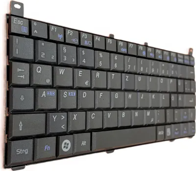 Obrázok produktu pre NEMECKY - Čierna klávesnica QWERTY pre Toshiba NB100-SP2801R