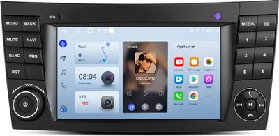 Obrázok produktu pre 7" autorádio s Android13 carlay pre Mercedes Benz triedy E W211 W219 RDS BT SWC GPS WIFI Navi DAB+ 2+32G