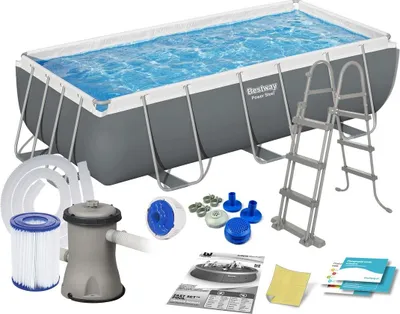 Produktbild von Rahmen-Gartenpool 404 x 201 x 100 cm 11 in 1 Bestway 56441