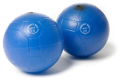 Zdjęcie produktu dla Oryginalna piłka terapeutyczna Pezzi® - 2x 0,5 kg - niebieska