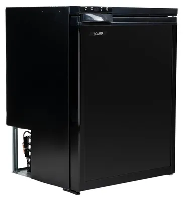 Zdjęcie produktu dla Kompresorowa lodówka, 12/24V DC, lodówka samochodowa z oświetleniem LED, chłodzenie do -20°C