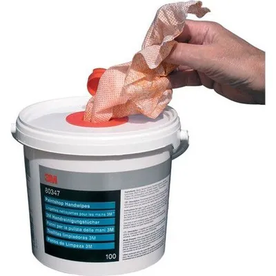 Obrázek produktu pro 3M 80347 3M Handreinigungstücher Lackiererei, 100 Tücher