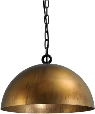 Produktbild von masterlight Pendelleuchte Larino 1-flammig Stahl Altmessing Ø40cm