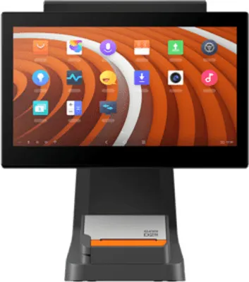 Immagine prodotto di SUNMI D2s PLUS, 39,6cm (15,6''), Capacitivo proiettato, Full HD, USB, BT, Ethernet, WLAN, Sistema POS Android, Diagonale dello schermo: 39,6cm (15,6''), Touchscreen, Capacitivo proiettato, Risoluzione: 1920x1080 Pixel, stampante di ricevute integrata, (80mm), USB (5x), Bluetooth, Ethernet, WLAN (802.11ac), connessione cassetto contanti, audio, slot Micro SD, ARM Octa core, 2.0GHz, RAM: 2GB, Flash: 16GB, Android, incluso: Alimentatore, cavo di alimentazione (UE) (P01214110)
