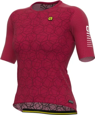 Produktbild von ALÉ Kurzarm Fahrradtrikot - R-EV1  VELOCITY LADY - bordeaux L