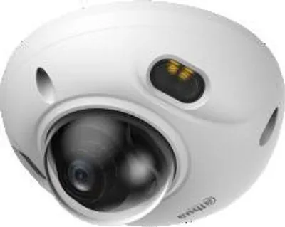Imagen del producto de Cámara domo IP Dahua IPC-HDBW3849F-AS-IL-0280B, 8MP, lente de 2,8 mm, PoE, IK10