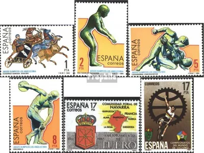 Produktbild von Briefmarken Spanien 1984 Mi 2648-2651,2652,2653 (kompl.Ausg.) postfrisch Sondermarken