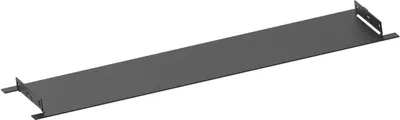 Produktbild von Abnehmbare Dachblende 300x70mm, schwarz für Schranköffnung