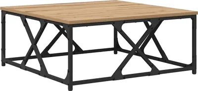Produktbild von vidaXL Couchtisch Artisan-Eiche 70 x 70 x 30 cm Holzwerkstoff