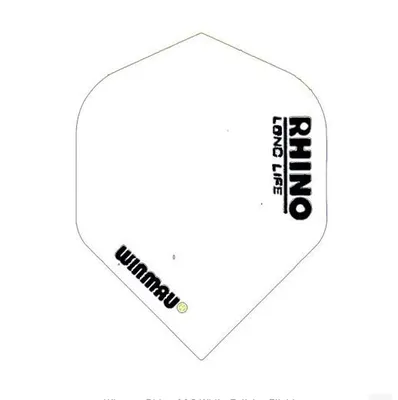Produktbild von Winmau Rhino Extra Thick Flights Standard Weiß