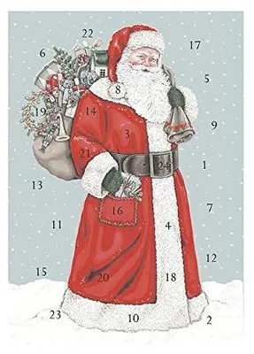 Image de Calendrier de l'Avent Sally Swannell, Père Noël, Noël