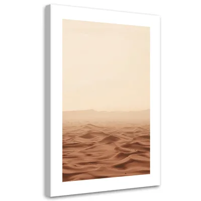 Immagine prodotto di Quadro su tela Nel mezzo del deserto 80x120 Feeby Beige quadro per la parete pronto per essere appeso