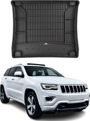 Image de Tapis de Coffre pour Jeep Grand Cherokee 2010-2022 TPE Noir