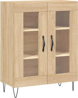 Zdjęcie produktu dla Szafka, dąb sonoma, 69,5x34x90 cm, materiał drewnopochodny