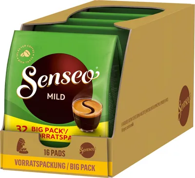 Produktbild von SENSEO Pads Mild Senseopads 5 x 32 Getränke Vorteilspack