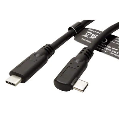 Obrázek produktu pro ROLINE 11.02.9075 USB kabel USB 3.2 Gen 2x2 1 m USB C černý