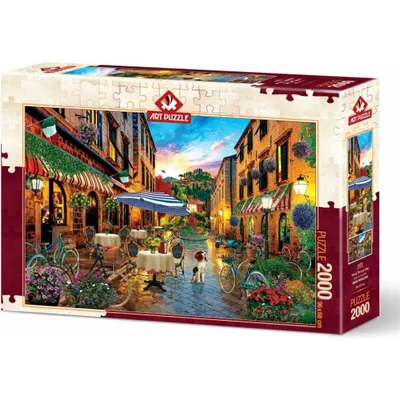 Immagine prodotto di ART PUZZLE Puzzle Italia in bicicletta 2000 pezzi