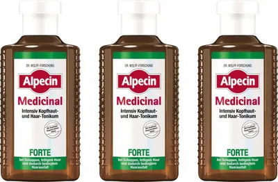 Produktbild von Medicinal Forte Kopfhaut- und Haartonikum 3x200 ml
