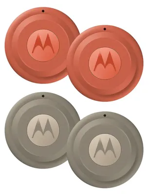 Image de Motorola Moto Tag 2, Universel, Localisateur, Vert, Orange, Résistant à l'eau, Résistant à la poussière, Résistant à la pluie, 100 m, 77 dB