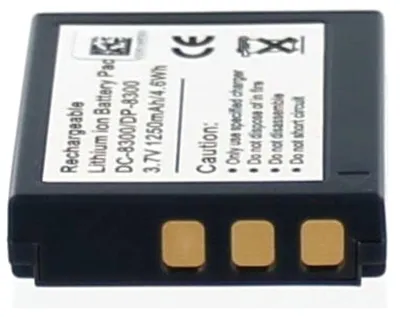 Produktbild von Akku für Rollei 02491-0028-01 Li-Ion 3,7 Volt 1000 mAh.