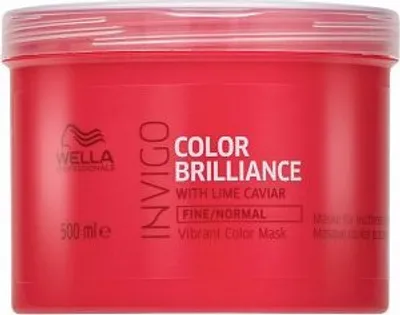 Produktbild von Wella Professionals Invigo Color Brilliance Vibrant Color Mask Haarmaske für feines und gefärbtes Haar 500 ml